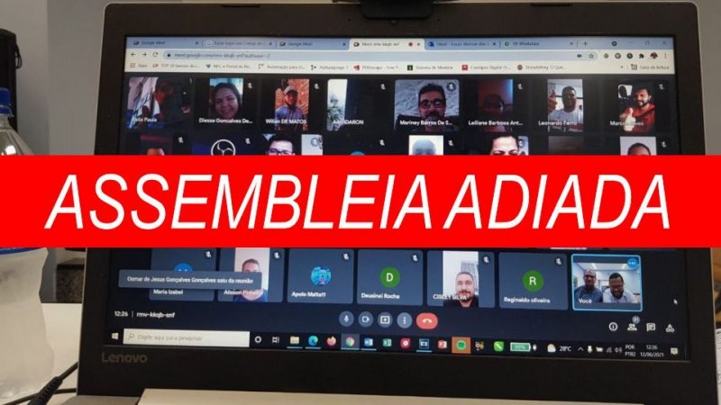 COMUNICADO – ASSEMBLEIA GERAL ORDINÁRIA  E ELEIÇÃO É ADIADA