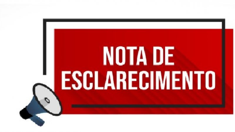 NOTA DE ESCLARECIMENTO SINDSID